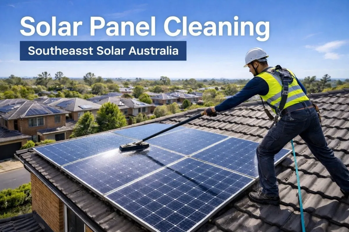 Solar Panel Cleaning Melbourne | Southeast Solar Australia
